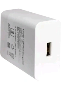 USB Type C Flash Charging Adaptor with Cable 44W Compatible with Vivo V27 Pro/V27/V27E V23/V25/V25E/V25 Pro/Y200/Y200E/T2X/T2 Pro/V29|lqoo Z6 Lite/Z6/Z7S/Z9X/Z9 5G/Z6X (44Watt Charger, White) - White
