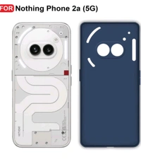 Back Cover for Nothing Phone 2a / Phone 2a Plus (5G) (Blue, Dual Protection, Silicon, Pack of: 1) - Blue