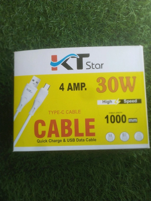Mobile Charging 4 Ampere 30 Wat Charging Cable