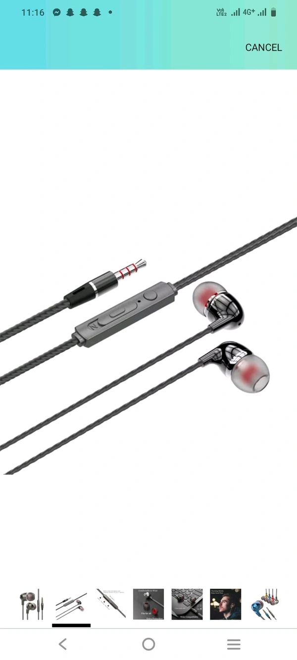 Earphone Earphoneआपको लेना है तो फोटो को स्क्रीनशॉट ले। नीचे दिए गए व्हाट्सएप पर फोटो भेजें। तभी आपका ऑर्डर कंफर्म किया जाएगा। सही सलामत आपके घर पर भेज दिया जाएगा। अपना एड्रेस व्हाट्सएप पर भारी बोले और बच्
