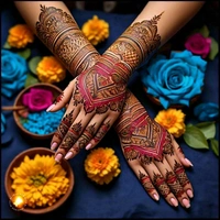 Mehndi Difference Colour 1 PackMultiverse Colour मल्टीपल। मल्टीपल कलर। mehandi डिफरेंट कलर। मेहंदी।