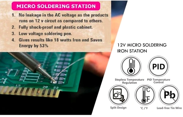 GoodsBazaar J6HGIyiR 5W-35w Micro Iron
MS-815/550 Micro Soldering Station Micro SMD
Rework Station 35 W arqHH Aufaa (hcR u)इसे खरीदने के लिए फोटो को स्क्रीनशॉट खींचे। और नीचे दिए गए व्हाट्सएप नंबर पर फोटो भेजे स्क्रीनशॉट फोटो खींचे। आपका ऑर्डर कंफर्म होने पर आपको बात करने का मौका मिलेगा। आप बात करें प्राइस पूछे फ्री ऑर्डर कंफर्म किया जाएगा आपके घर पर डिलीवर किया जाएगा।