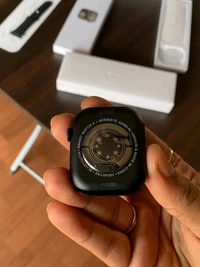 🔥 *Series10* 🔥
     *1:1 Original Apple Logo Box packing ✅*


*What's in box 📦:-*
• 1 wireless charger
• 1 watch Dail
• 2 straps 
• 1 user manual 


*Specifications:-*


•Superb almoind display
•Crown working
•Power on/off apple logo
•Amazing strap look same as original
•Newly version 
•Calling FEATURES
many More Etc......  - Black, Free