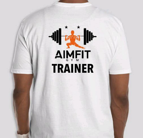 Gym Name Design T-shirts - White, M.L.XL.XXL