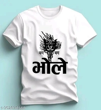 Shiv Print T-shirts ❤️ - White, S.M.L.xl.xxl