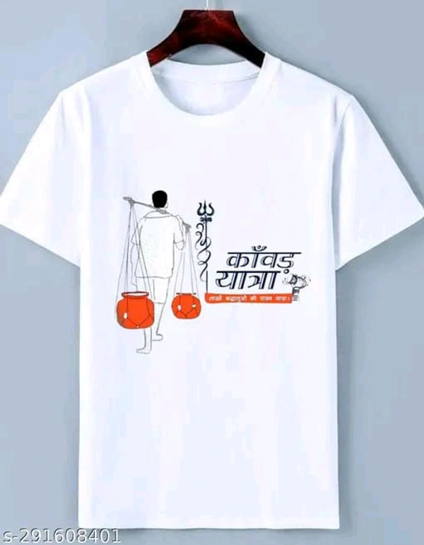 Shiv Print T-shirts ❤️ - White, S.M.L.xl.xxl
