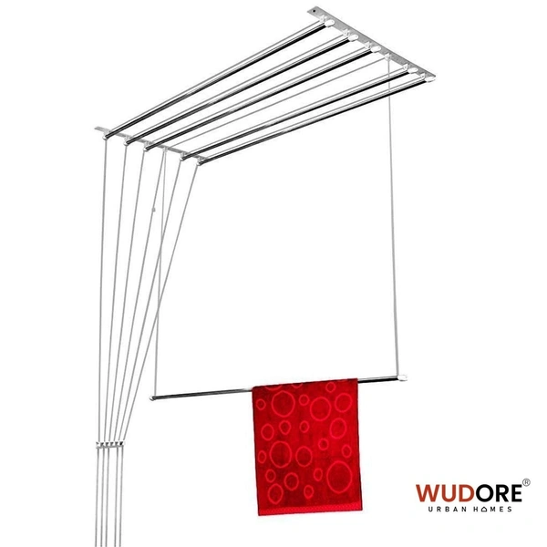 Wudore Cloth Drying Hanger in 6 lines I DryMitra