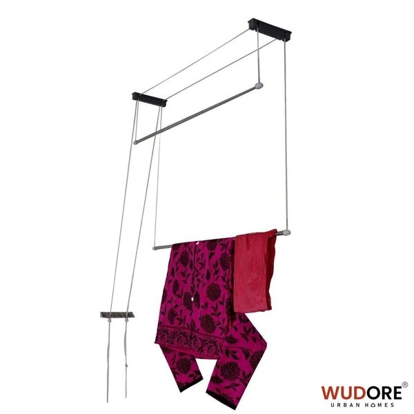 Wudore Cloth Drying Hanger in 2 lines I Economy