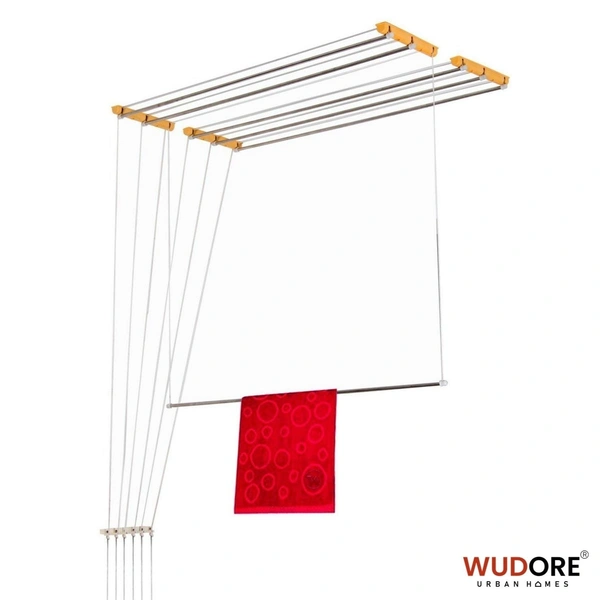 Wudore Cloth Drying Hanger in 6 lines I Luxury - 7 Feet