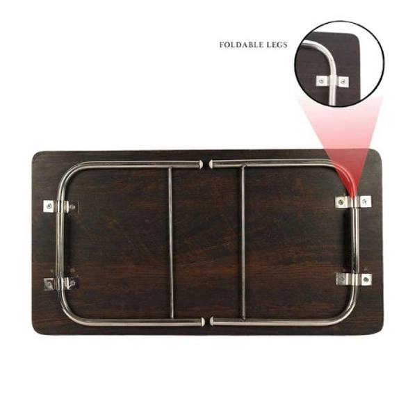 WUDORE Mini Laptop table with folding legs | Wenge colour