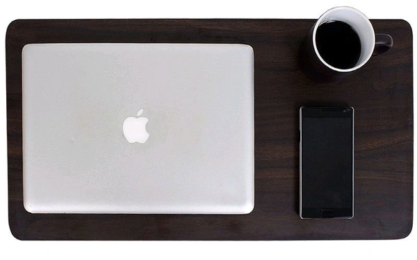 WUDORE Mini Laptop table with folding legs | Wenge colour