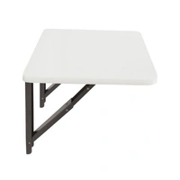 WUDORE Wall mounted folding Desk I Medium White
