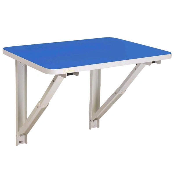 WUDORE Wall mounted folding Desk I Medium Blue