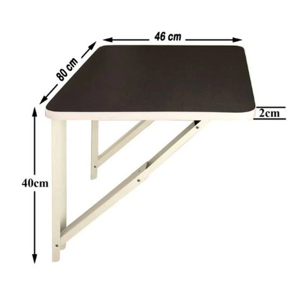 WUDORE Wall mounted folding Desk I Medium Wenge