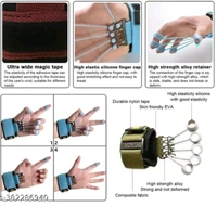 BoldFire Fitness Adjustable Hand Gripper (5–60kg) with Free Finger Exerciser 