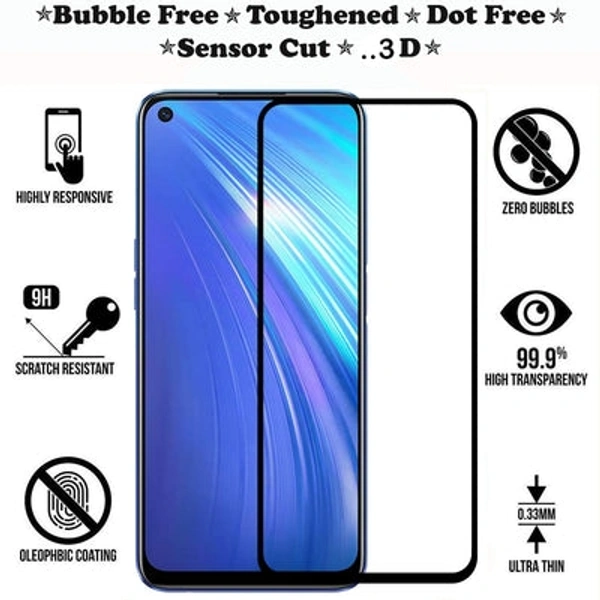  Realme 6, Realme 6i, Realme 7, Realme 7i, Realme Narzo 20 Pro  Tempered Glass 