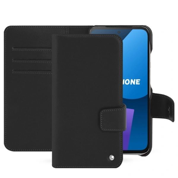 OPPO-A3S/REALME-C1/OPPO-A5 Flip Cover - Brown
