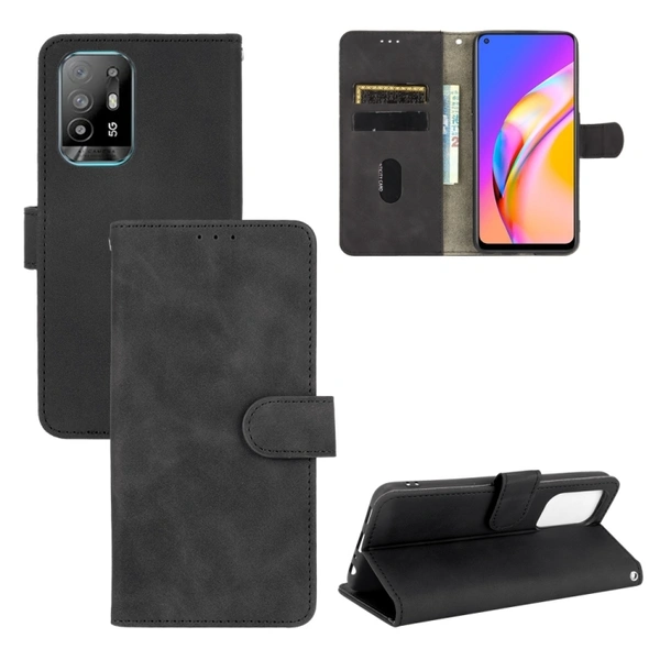 OPPO F19 / OPPO RENO-6 LIGHT / OPPO-A74 (4G) / OPPO-F19 (4G) / OPPO-A95 (4G) FLIP COVER - Blue