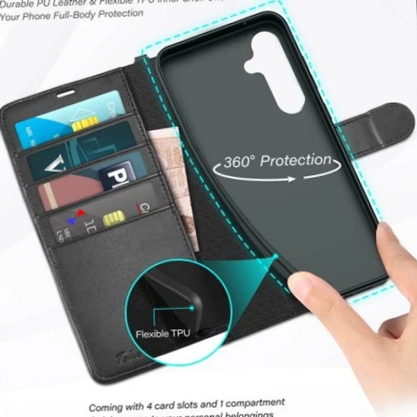 NOTE 10 PRO / NOTE-10 PRO MAX Flip Cover  - Brown