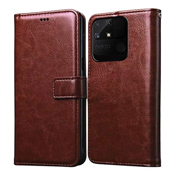 REALME-C35 / REALME NA-50APRIME FLIP COVER  - Blue