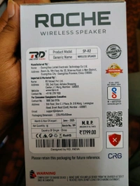 RD ROCHE FX-30 WIRELESS SPEAKER 