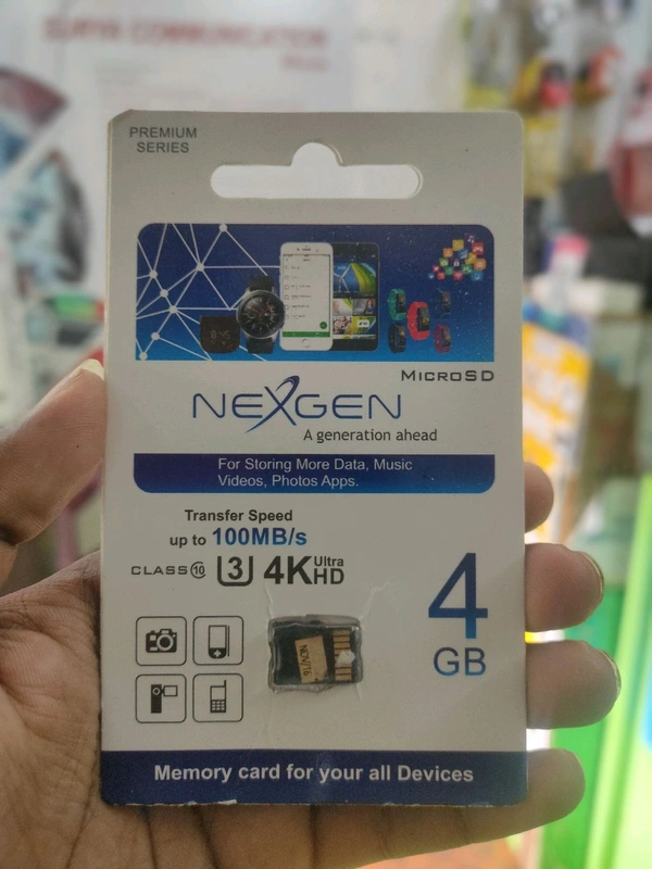 Nexgen  NEXGEN 4GB MEMORY CARD 