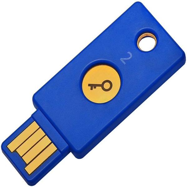 YouTube Channel / Google Account Security Key - Blue, 8 cm