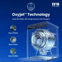 IFB DeepClean® 9 kg Front Load Washing Machine with Oxyjet®  IFB Executive MXC 9014 SSLC