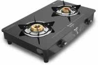 Preethi Zeal 2 Burner (ISI Approved) Glass Manual Gas Stove  (2 Burners)  GTS-412