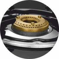Preethi Zeal 2 Burner (ISI Approved) Glass Manual Gas Stove  (2 Burners)  GTS-412