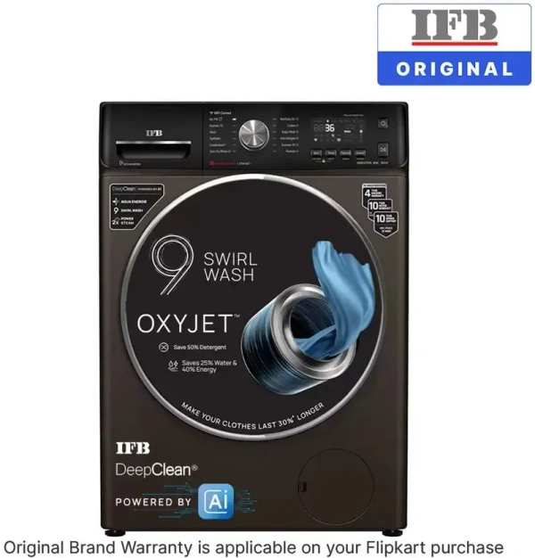 IFB DeepClean® 9 kg Front Load Washing Machine with Oxyjet®  IFB Executive MXC 9014 SSLC