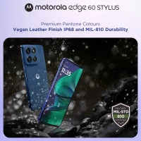 Motorola Edge 60 Stylus 5G (Pantone Surf The Web, 256 GB, 8 GB RAM)