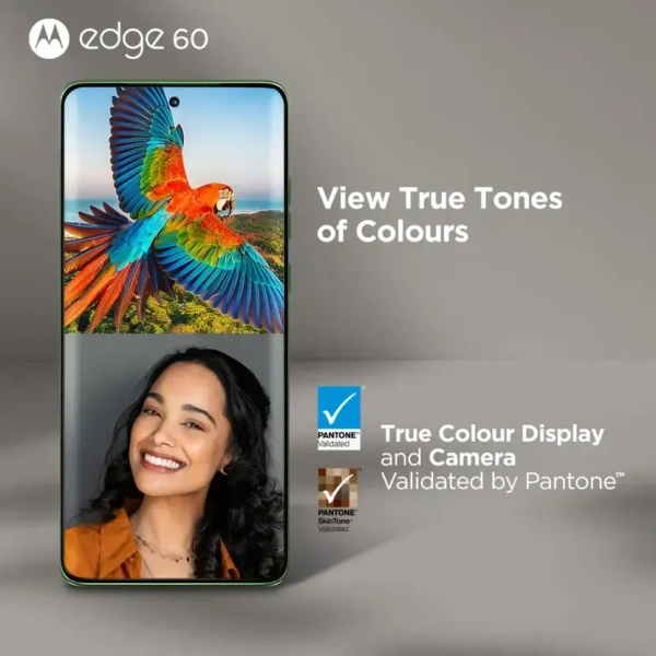 Motorola Edge 60 5G (Pantone Shamrock, 12GB RAM, 256GB Storage)