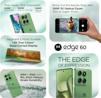 Motorola Edge 60 5G (Pantone Shamrock, 12GB RAM, 256GB Storage)
