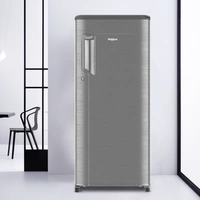 Icemagic Powercool 184L 3 Star Single-Door Refrigerator - Steel  72511