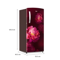 Whirlpool 192 L 3 Star Direct-Cool Single Door Refrigerator (215 Icemagic Pro ROY 3S Wine Peony  72885
