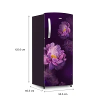 Icemagic Pro 192L 3 Star Single-Door Refrigerator - Peony  72884