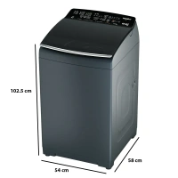 360° Bloomwash Pro 8.5kg 5 Star Top Load Washing Machine with In-Built Heater  31671