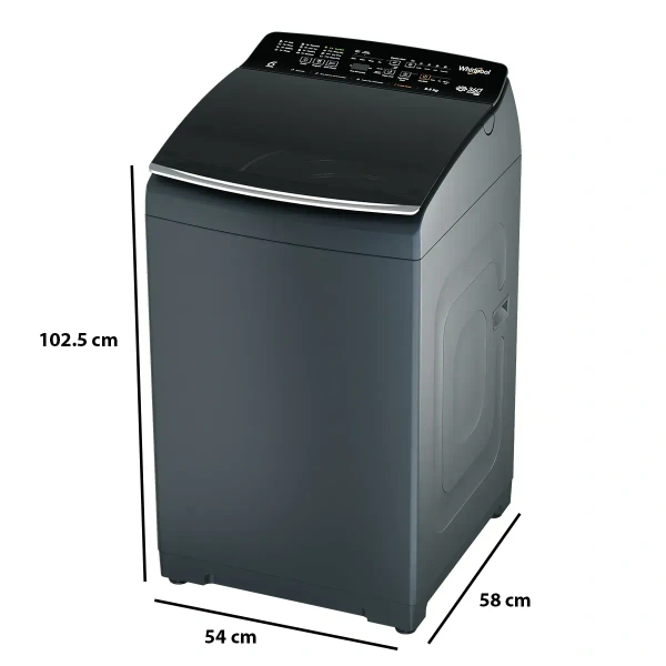 360° Bloomwash Pro 8.5kg 5 Star Top Load Washing Machine with In-Built Heater  31671