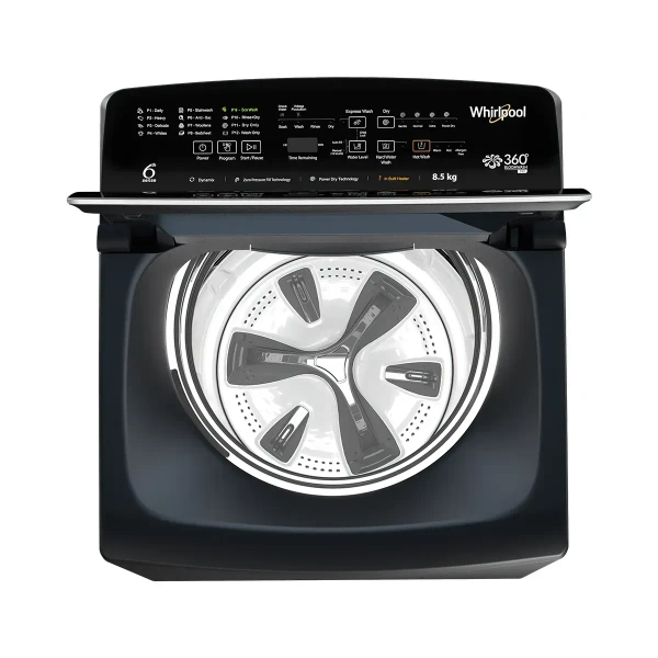 360° Bloomwash Pro 8.5kg 5 Star Top Load Washing Machine with In-Built Heater  31671