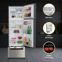 Protton 270L Frost Free Three-Door Refrigerator  21912