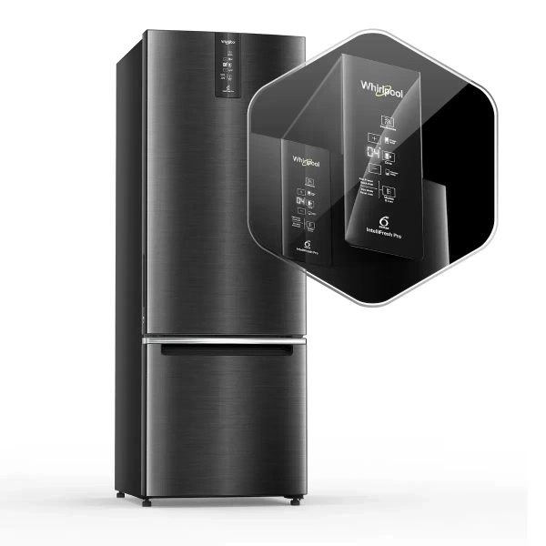Intellifresh Pro 312L 3 Star Convertible Frost Free Bottom-Mount Refrigerator  21832