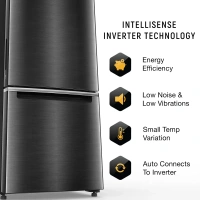Intellifresh Pro 312L 3 Star Convertible Frost Free Bottom-Mount Refrigerator  21832