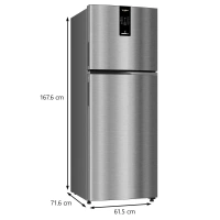 Intellifresh Pro 308L 2 Star Convertible Frost Free Double-Door Refrigerator  21686