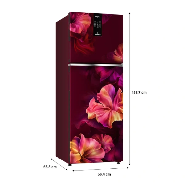 Intellifresh Pro 235L 2 Star Convertible Frost Free Double-Door Refrigerator  22187