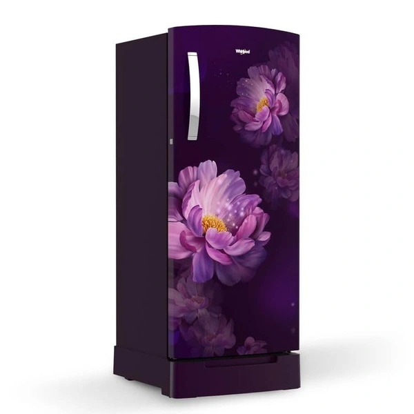 Icemagic Pro 192L 3 Star Single-Door Refrigerator with Base Drawer - Peony  72887