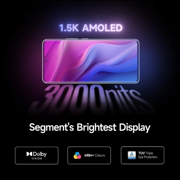 Redmi Note 14 Pro+ 5G (Phantom Purple, 8GB RAM+ 128GB Storage) | Snapdragon 7s Gen 3 Processor | AMOLED Display | Dual Nano-SIM | 6200mAh Battery