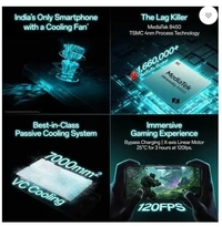 OPPO K13 Turbo 5G, White Knight (8GB, 128GB)