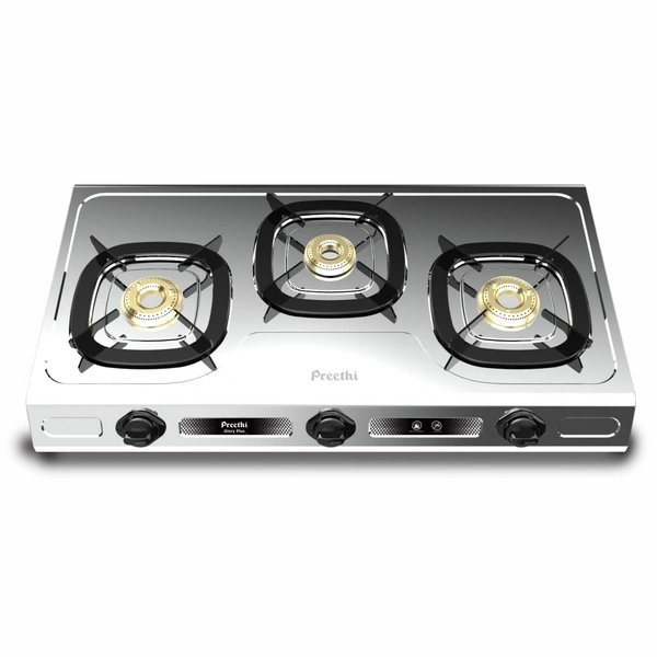 Preethi Glory Plus 3 Burner Gas stove  SSGS