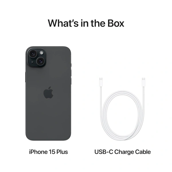 IPHONE 15 PLUS BLACK 256GB-HIN